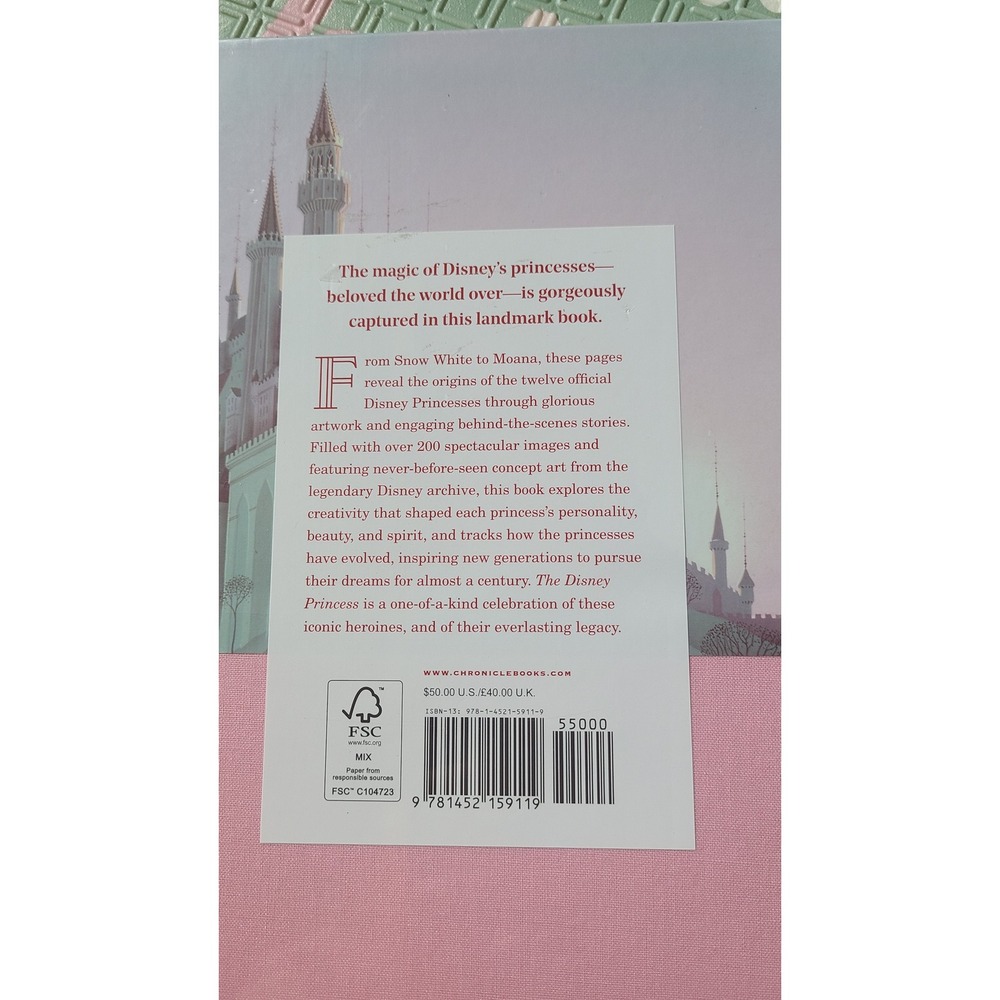 Disney Princess A Celebration of Art & Creativity Charles Solomon Hardcover Book - Picture 2 of 2